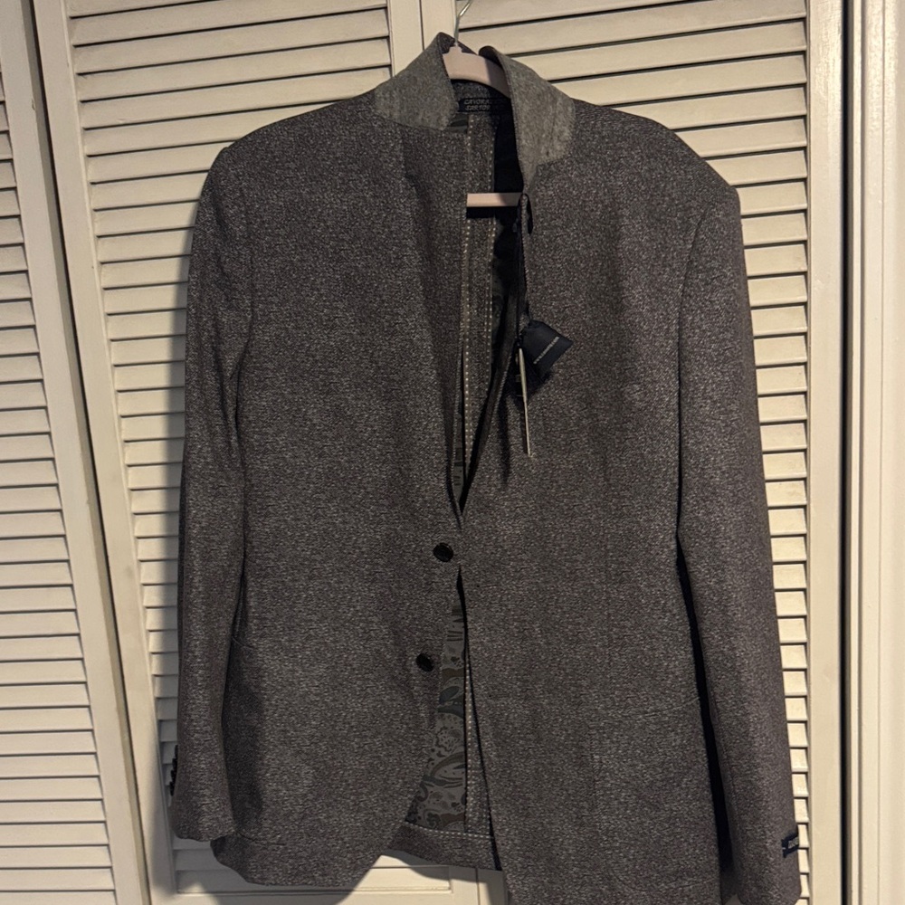 Men's Zanetti Gray Blazer